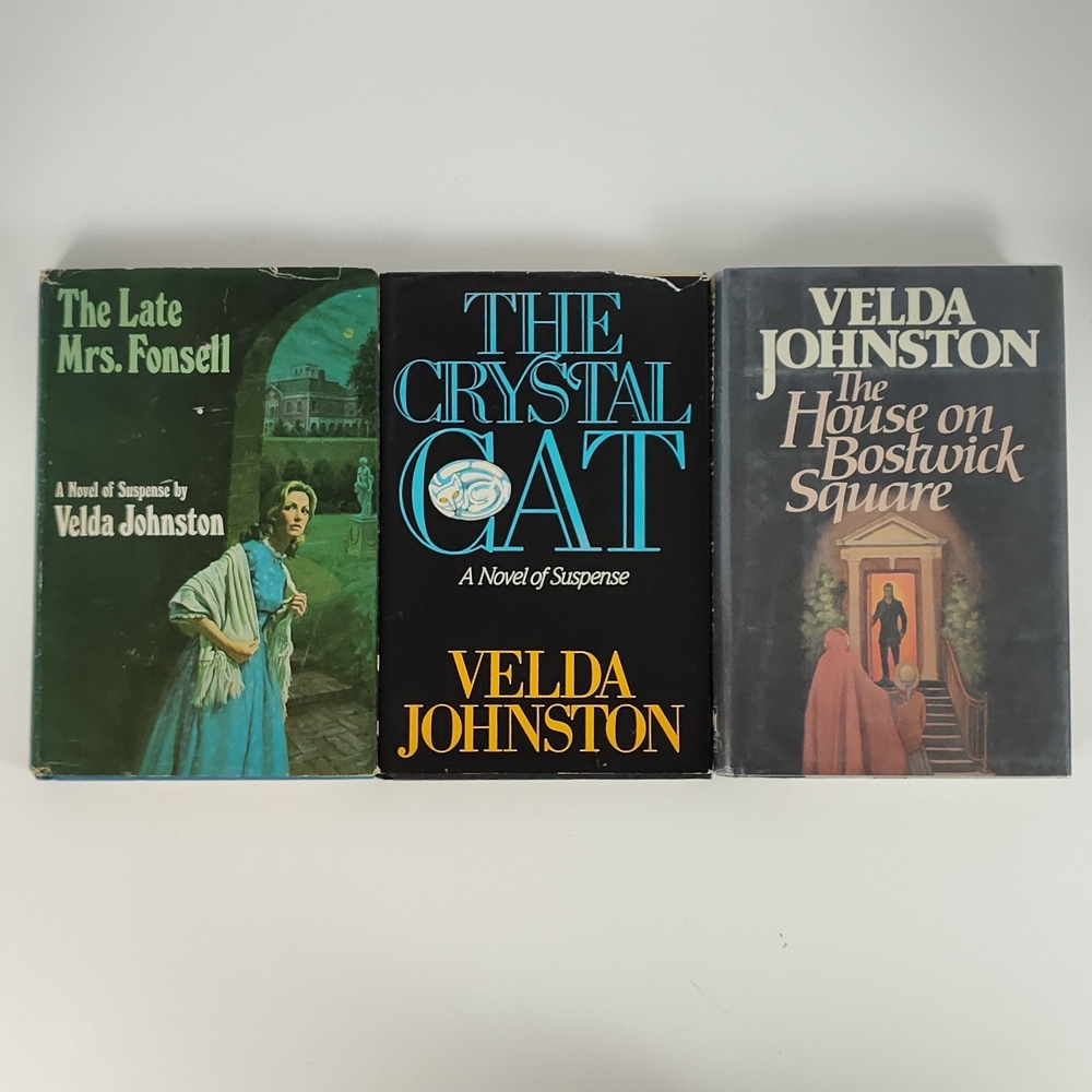 Velda Johnston Gothic Romance Book Lot